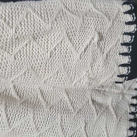 Cabi 297 M Cream "Socialite" Knit Open Front Cardigan Sweater jacket - Picture 6 of 14